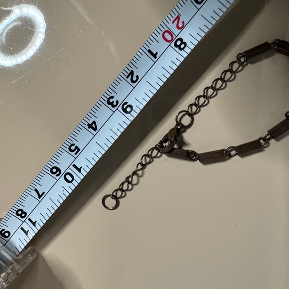 Large Jasper Pendant Copper Necklace - Picture 6 of 10